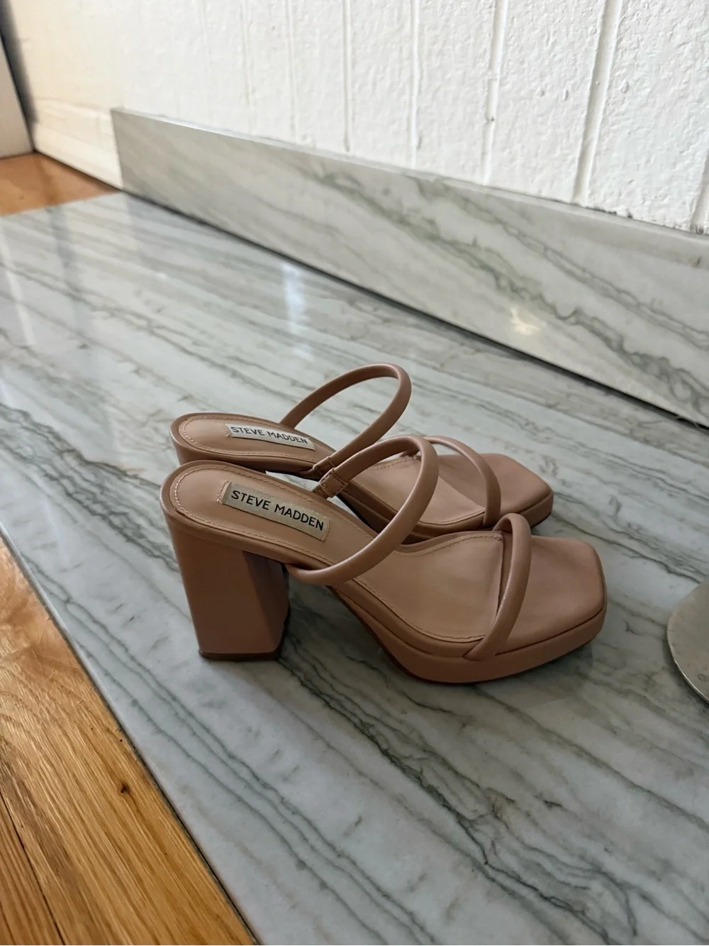 Steve Madden Tan Heels